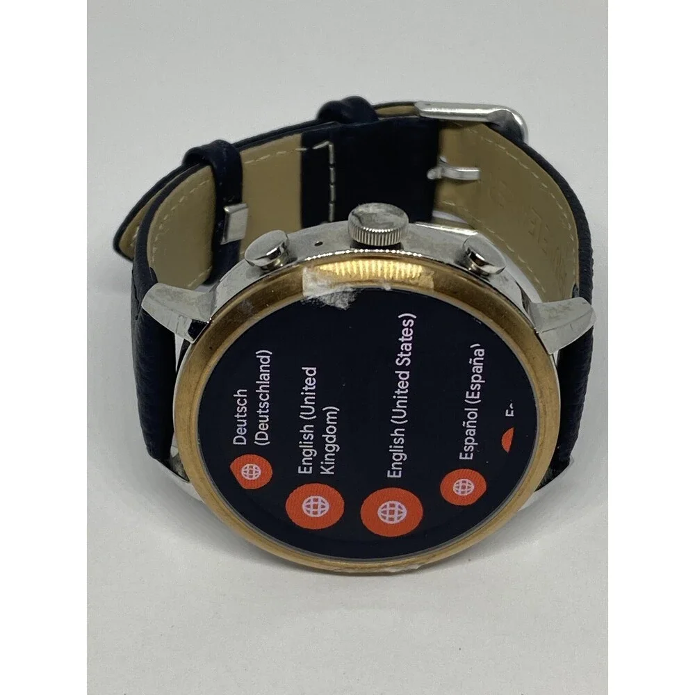 Fossil Gen 4 Authentic Digital Dial Smart Watch Custom Band FTW6016 AB614